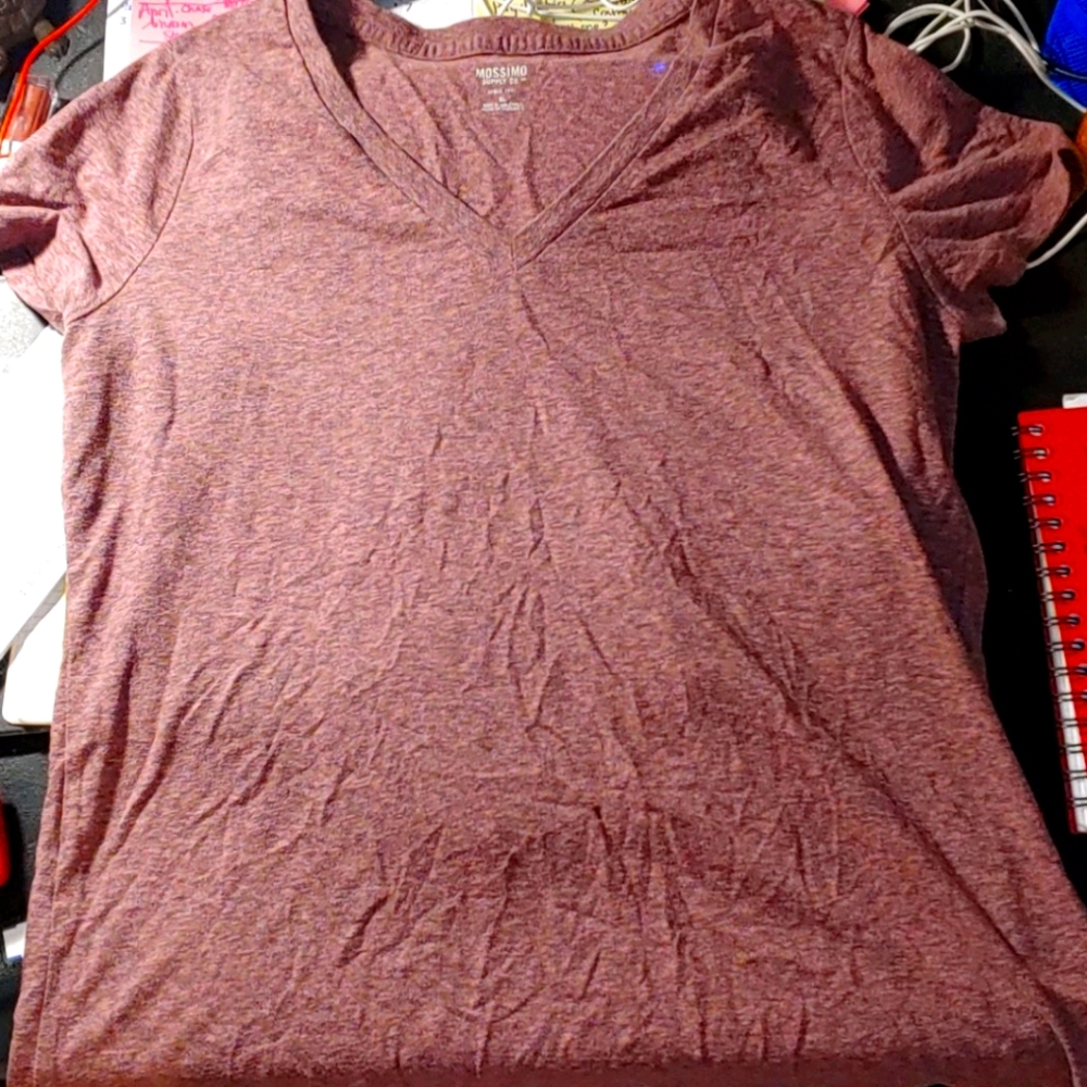 V neck short sleeve hardly used